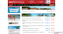 Desktop Screenshot of 365brivdienas.lv